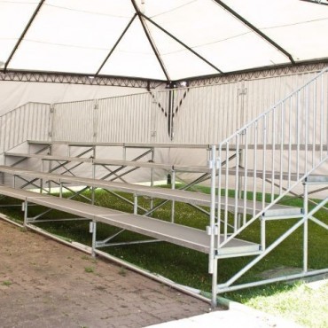 Arquibancadas em Nova Petrópolis